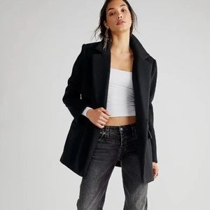 Sold out Free People Mari Oversized coat blazer Jacket size large